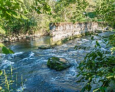 Murg Ursprung – Zusammenfluss von Langete (vorne) und Rot (hinten)