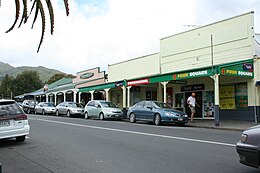 Winkelstraat in Coromandel