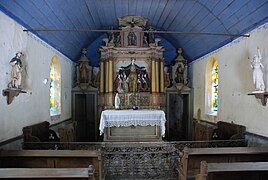 Intérieur de la chapelle de Notre-Dame-de-Bon-Secours.