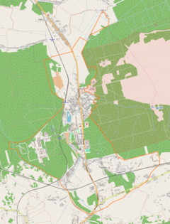 Localização de Nowa Dęba na Polónia