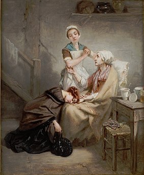 Возвращение в деревню (Блудная дочь). 1852, Музей Фабра