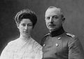 Otto von der Decken (Generalleutnant) (1858–1937) mit seiner Gattin Ella Freiin von der Decken gen. von Offen