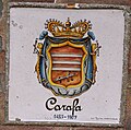 Wappen der Grafen ‚‚Carafa‘‘.