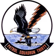 Знак различия 30-й патрульной эскадрильи (ВМС США) 1993.png