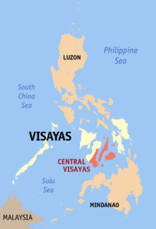 Položaj regije u Filipinima