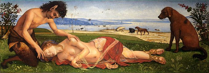 Ο θάνατος της Πρόκριδος, περ. 1495, Εθνική Πινακοθήκη Λονδίνου
