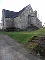 Port-Launay : la chapelle Saint-Aubin à Lanvaïdic, vue extérieure d'ensemble