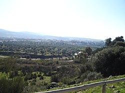 Skyline of Puerto Serrano