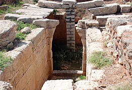« Tombe 1 » de Ras Ibn Hani, site archéologique fouillé par Adnan Bounni.