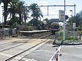 Northbound view from the Glen Eira Road level crossing, April 2005