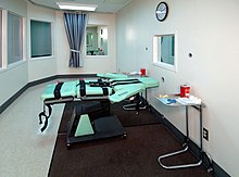 Lethal injection area