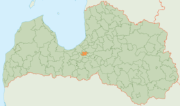 Salaspils – Mappa