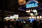 Stand van Sega in 2010