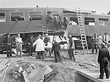 Treinramp bij Winsum; 25 juli 1980.