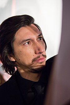A photograph of Adam Driver in 2017