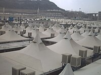 Tents at Mina.
