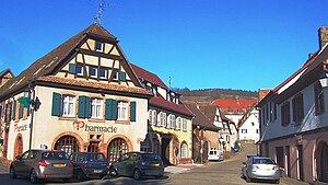 Une rue de Triembach-au-Val