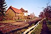 Der Bahnhof Uchte wird nur noch von der Museumseisenbahn angefahren.