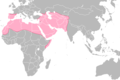 Umayyad Caliphate (661-750 AD) in 750 AD.