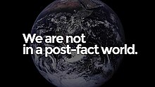 We are not in a post-fact world.