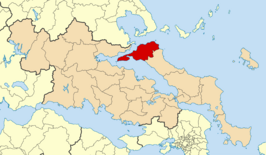 Kaart van Istiaia-Aidipsos