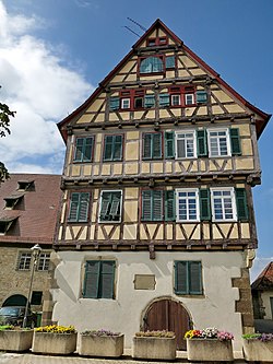 Skyline of Illingen (Württemberg)