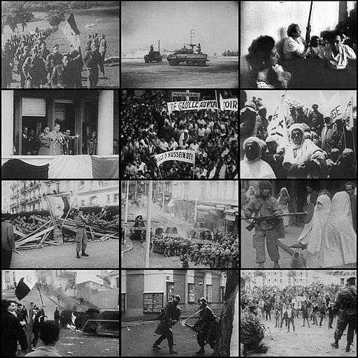 Algerian war collage wikipedia