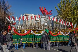Shias procession in Tehran