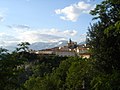 Atina: scorcio con le cupole della cattedrale.