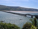 View of the bridge from Barmouth in 2009