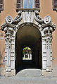 Barockes Portal in einem Palais in Brescia