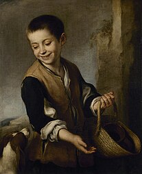 Garçon avec un chien (1655-1660), Saint-Pétersbourg, musée de l'Ermitage.