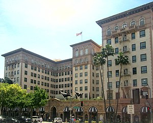 Beverly Wilshire Hotel in Beverly Hills, Calif...