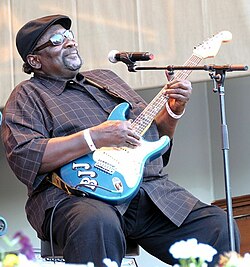 Johnson performing at the Chicago Blues Festival, 2009