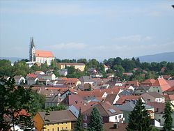 Skyline of Hengersberg