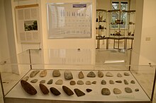- MAAC Museum - Neolithic axes from Ceglie Messapica Ceglie Messapica - MAC 900 interno Museo - Asce Neolitico.jpg