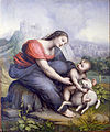 Cesare da Sesto, The Virgin and Child with a Lamb (c. 1520), Museo Poldi Pezzoli