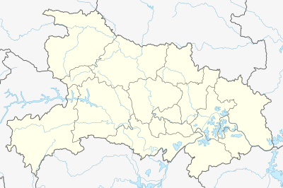 Location map China Hubei