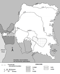 Ubicación de Reino de Loango