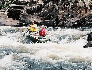 Running the Crooked Chute on the Petawawa Rive...