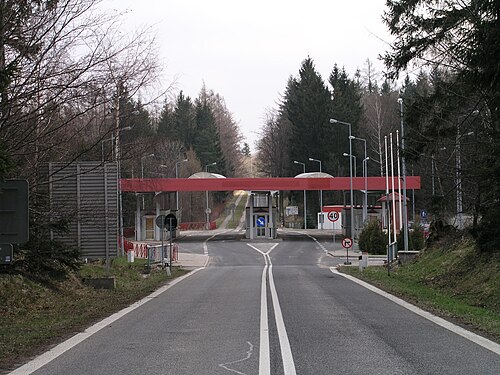 Silniční hraniční přechod Nové Město pod Smrkem–Czerniawa-Zdrój