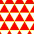 雙三角形半無限邊形鑲嵌的一種形式