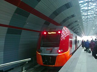 רכבת חשמלית מדגם ES1 בקאזאן
