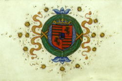 Mátyás első címerfestője, jellegzetes stílusjegye a „kövér oroszlán”