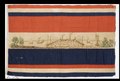 Vlag door F.H. Pijnappels, ca. 1850. Collectie Maritiem Museum Rotterdam