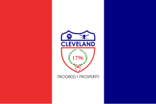 Flag of Cleveland, Ohio.svg