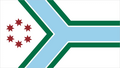 Flag of Cook County, Illinois as of June 2022