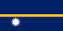 Vlag van  Nauru