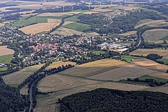 Luchtfoto van Alverdissen