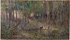 Frederick McCubbin, Fiolet i złoto, 1911